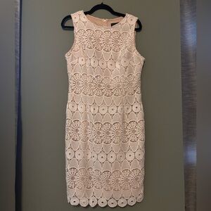 Stunning! White eyelet lace dress